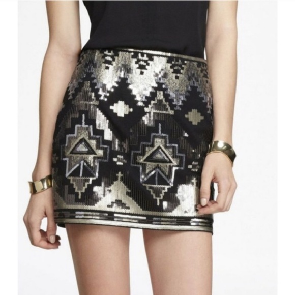 Express Dresses & Skirts - Express Sequin Miniskirt ✨